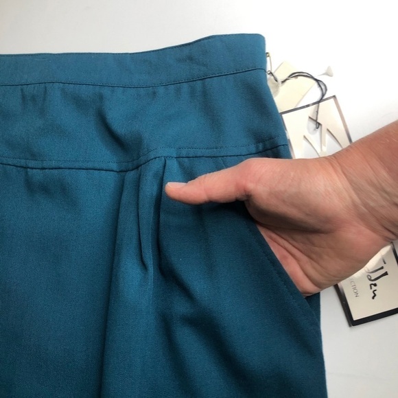 Mary McFadden Wool Blend Vintage Deadstock Midi Skirt Sz 14 NWT - Picture 4 of 13